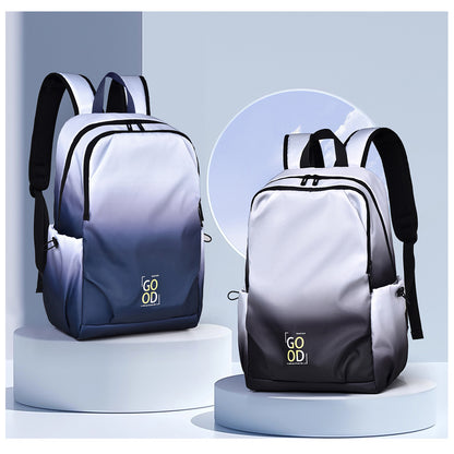 Dollcini Uniszex Laptop Hátizsák – Gradiens Mintás, Univerzális Iskolatáska