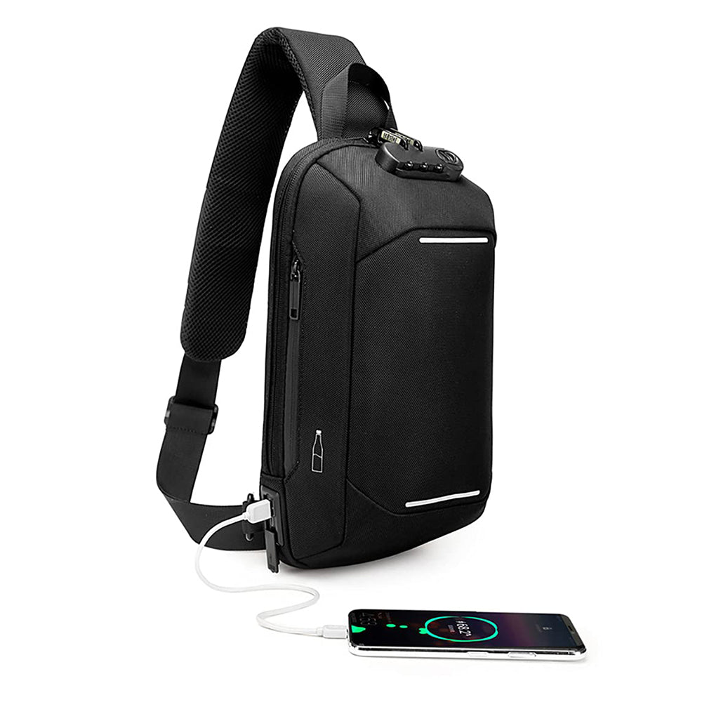 Dollcini Karcálló Férfi Üzleti Oldaltáska – Vízálló, Kopásálló