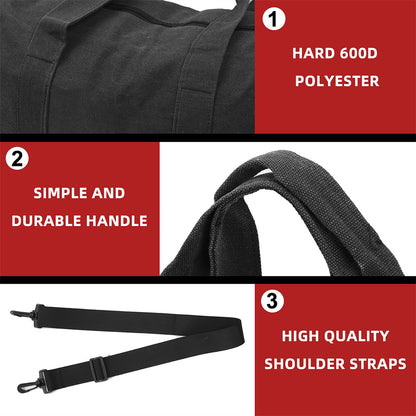 Dollcini Vízálló Sporttáska – 65 Literes, Utazáshoz, Edzőterembe