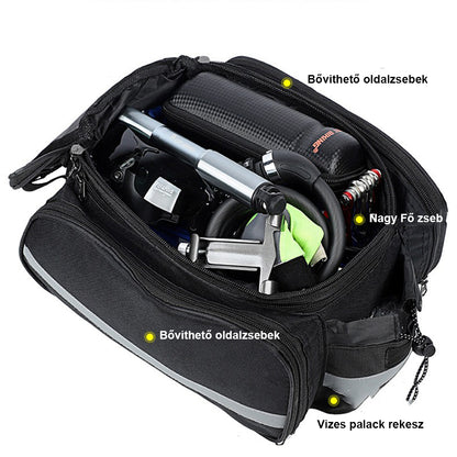 Dollcini Vízálló Biciklis Csomagtartó Táska – Többfunkciós