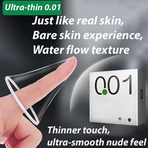 Dollcini Extra Vékony Óvszer – Ultravékony és Síkosított, 10 db