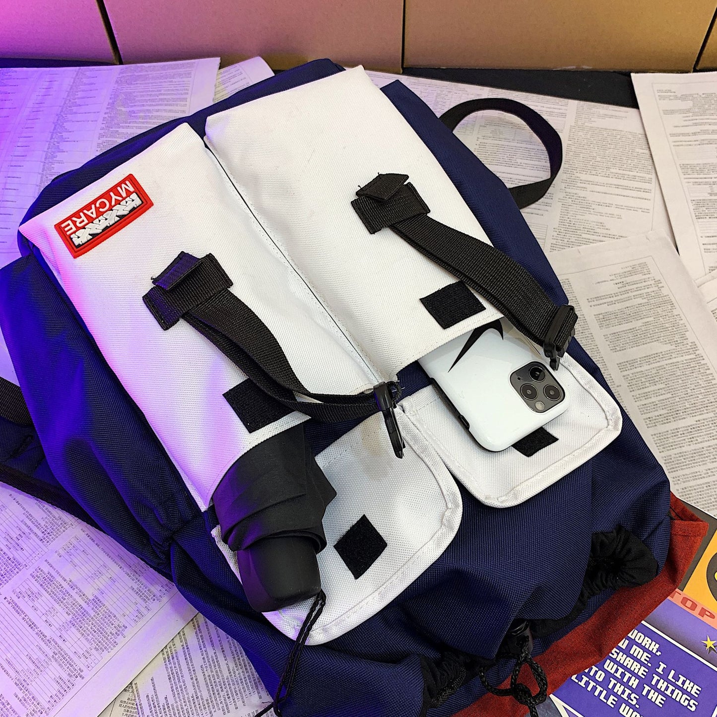 Dollcini Egyetemi Hátizsák – Vízálló, Ergonomikus és Tartós Diáktáska