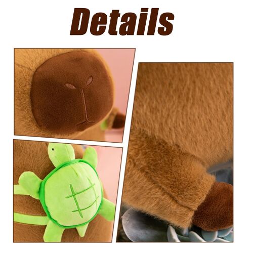 Dollcini DreamPets Puha Plüssjáték – Liba, Kapibara és Unikornis Figura