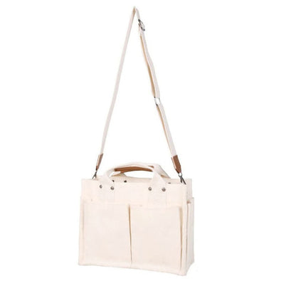 Dollcini Pamutvászon Válltáska – Könnyű és Tartós, Több Zsebbel