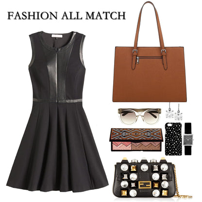 Dollcini Elegáns Női Laptoptáska – Vízálló Műbőr, 15,6" Laptophoz