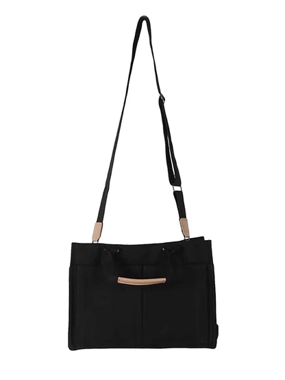 Dollcini Pamutvászon Válltáska – Könnyű és Tartós, Több Zsebbel