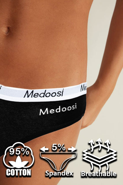 Dollcini,Tanga női bugyi,95% Pamut + Spandex-Többszínű, 6 db-os Csomag