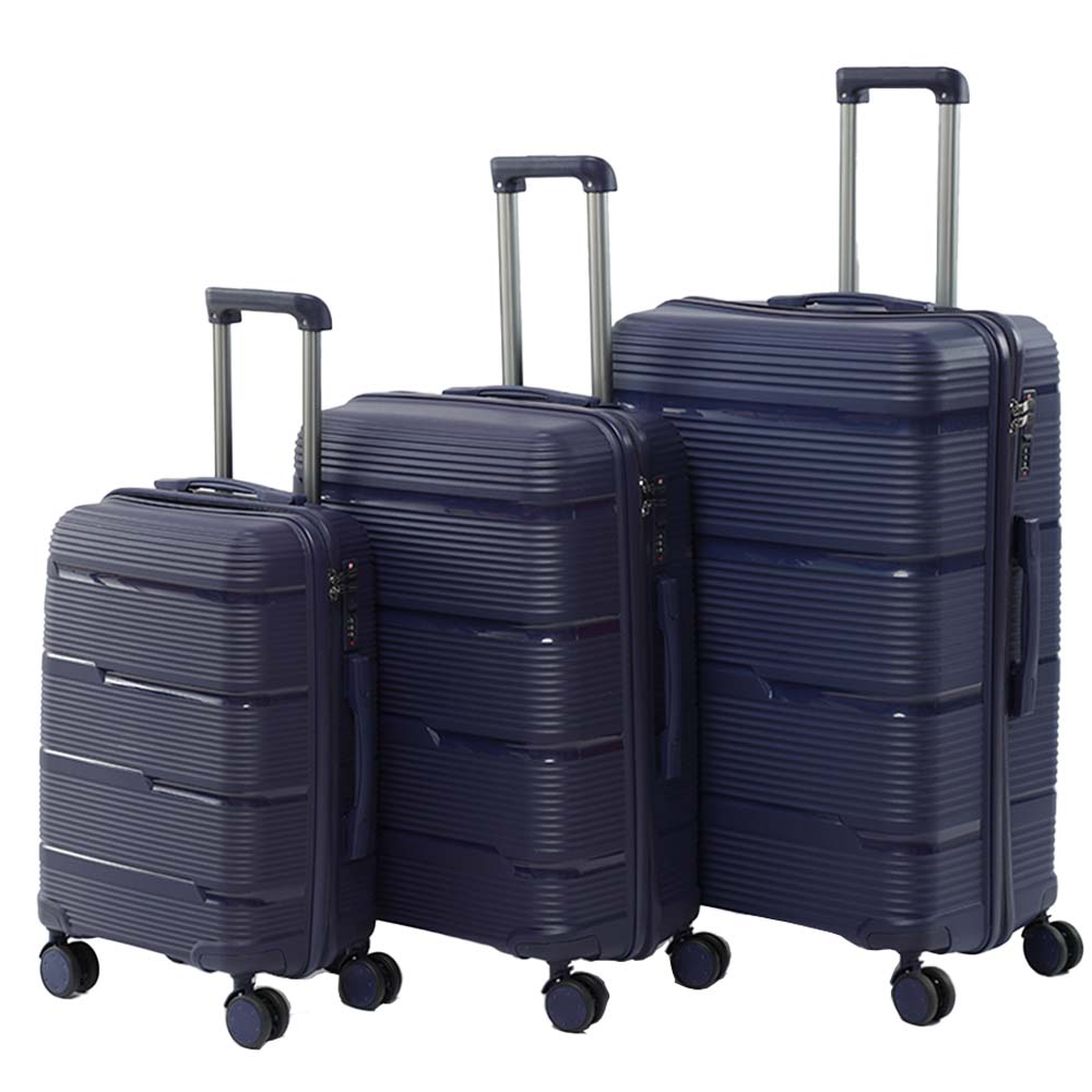 Dollcini Világjáró Bőrönd Szett – Könnyű és Erős Utazóbőröndök