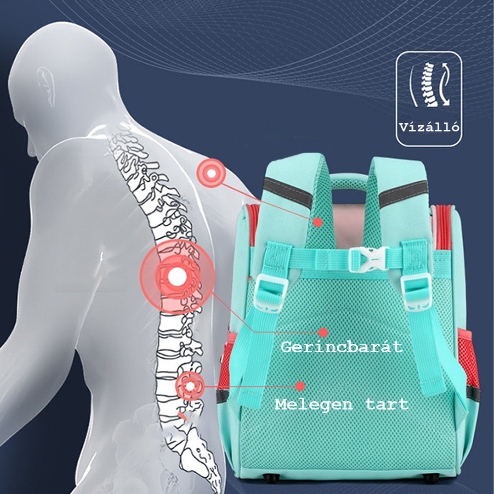 Dollcini Lányka Iskolatáska – Vízálló, Könnyű Hátizsák