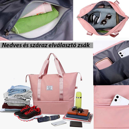 Dollcini Bővíthető Vízálló Utazótáska – Összecsukható, Több Színben