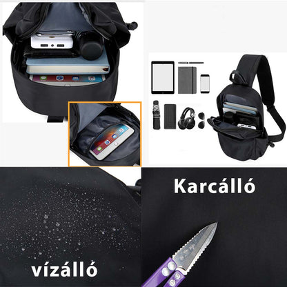 Dollcini Divatos Férfi Melltáska – Víz- és Karcálló, Praktikus