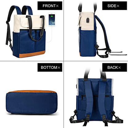 Dollcini Női Divatos Hátizsák – Többfunkciós, Vízálló Laptoptáska