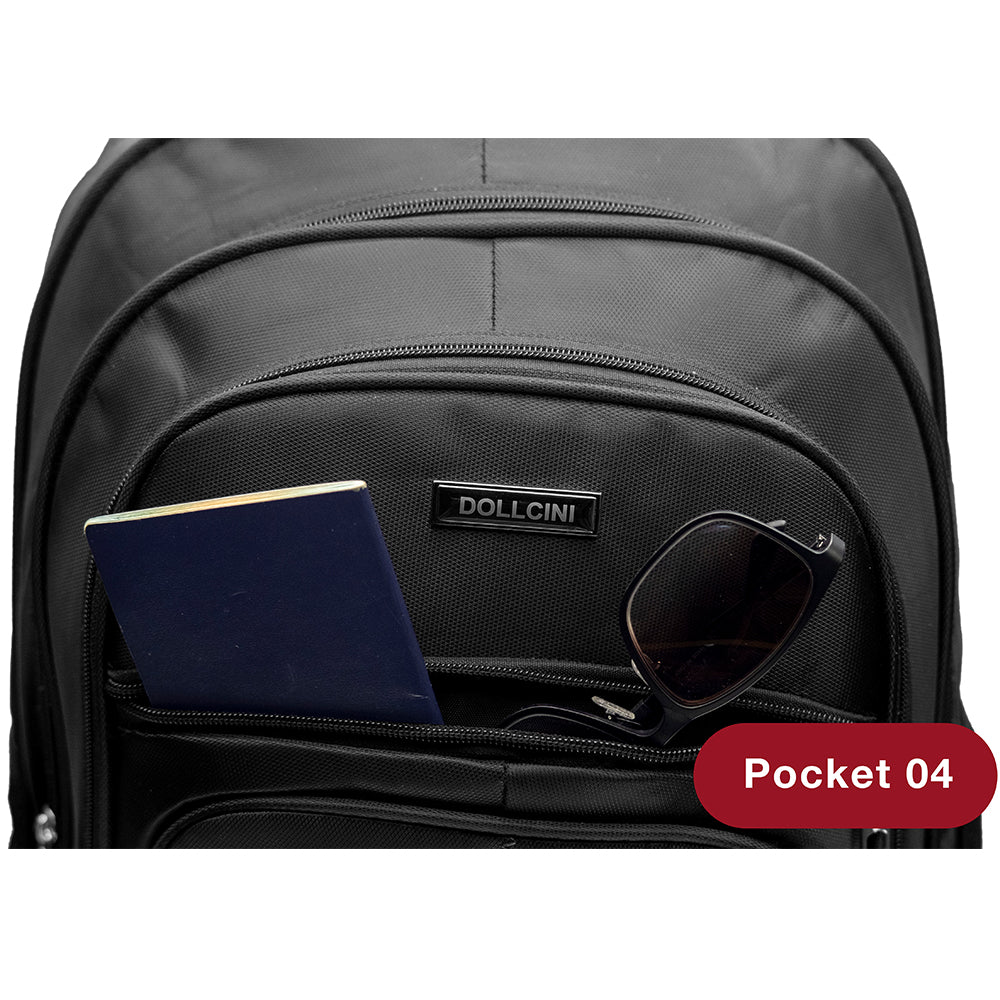 Dollcini MetroTech Uniszex Laptop Hátizsák – Utazóhátizsák, 17"-os Laptophoz, 25L, 7 Változat