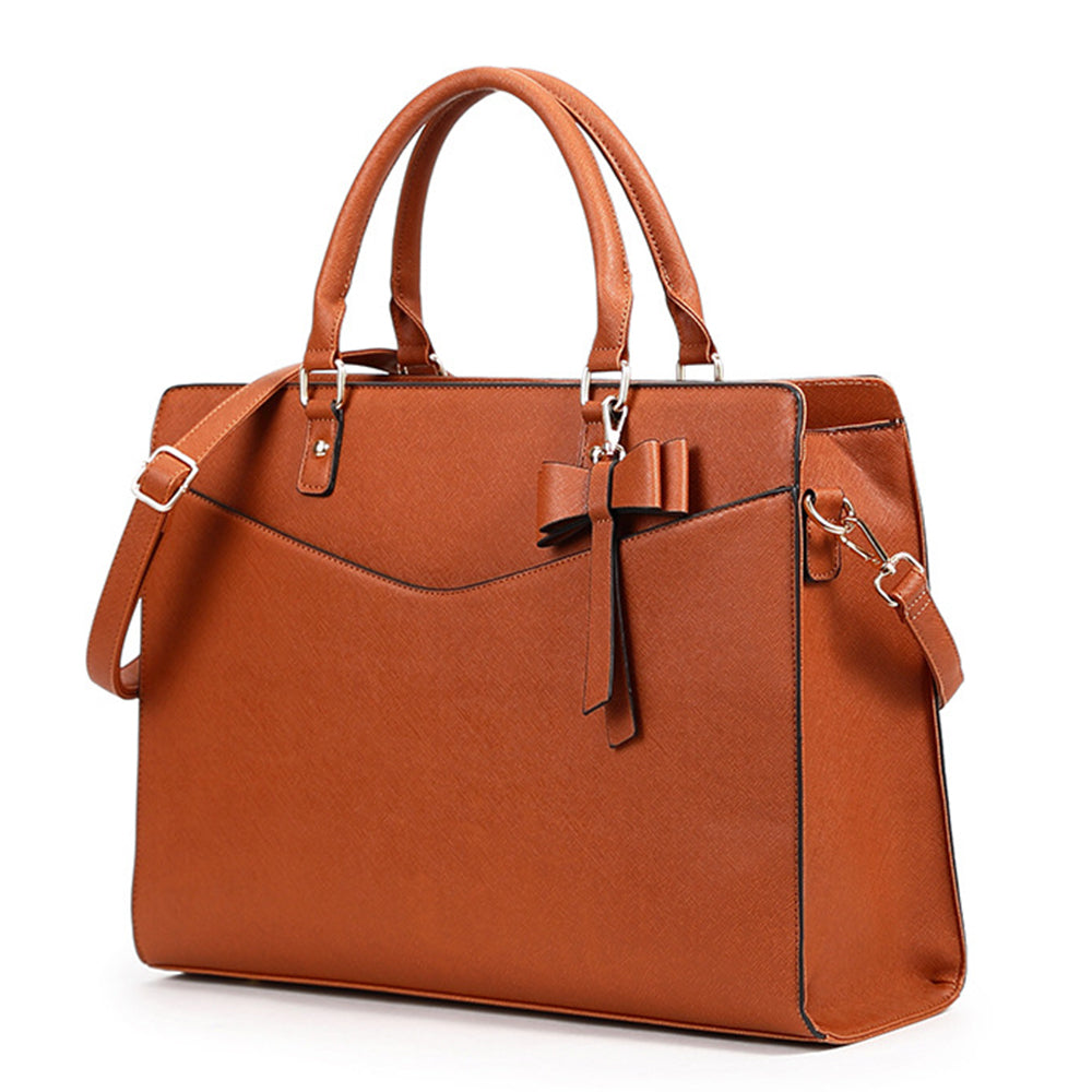 Dollcini Női Laptoptáska – Stílusos, Vízálló Műbőr Válltáska Munkába