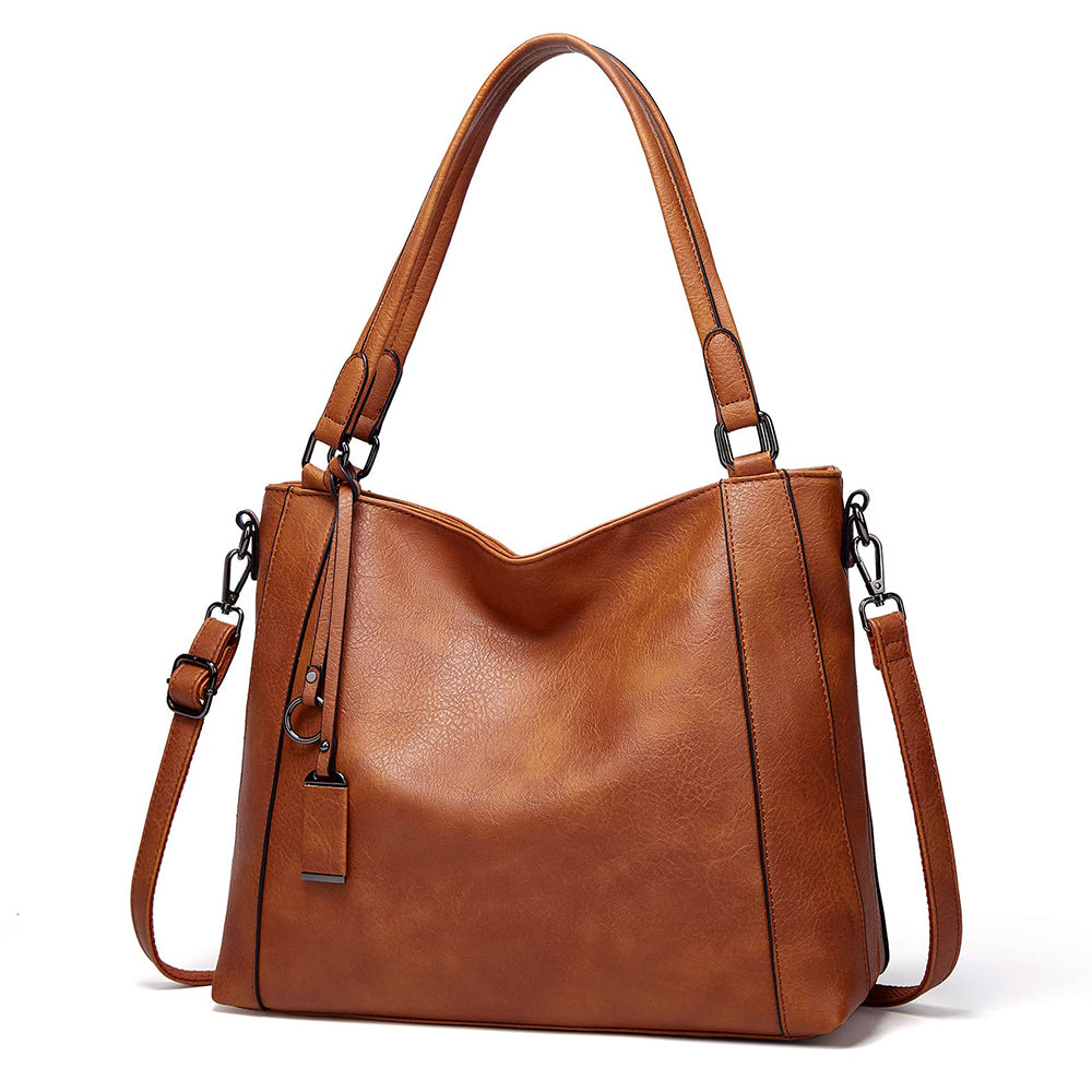 Dollcini Elegáns Női Válltáska – Nagyméretű Műbőr Kézitáska