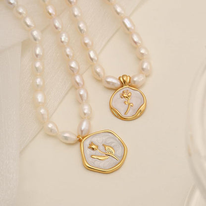 Dollcini Pearl Ékszerkészlet – Nyaklánc és Gyöngy Fülbevaló