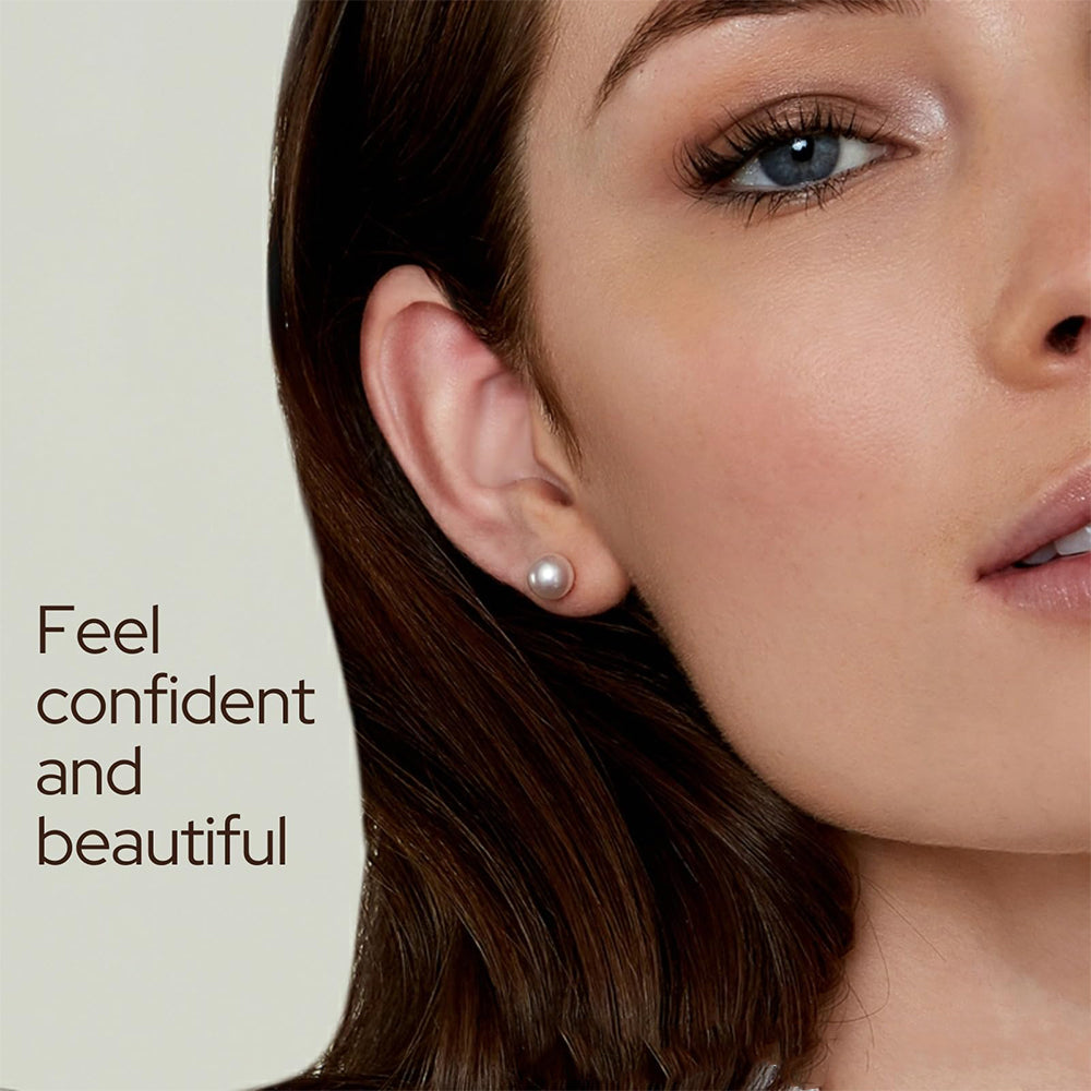 Dollcini Elegance Pearl Fülbevalók – Klasszikus és Gyémántos Gyöngy Fülbevaló