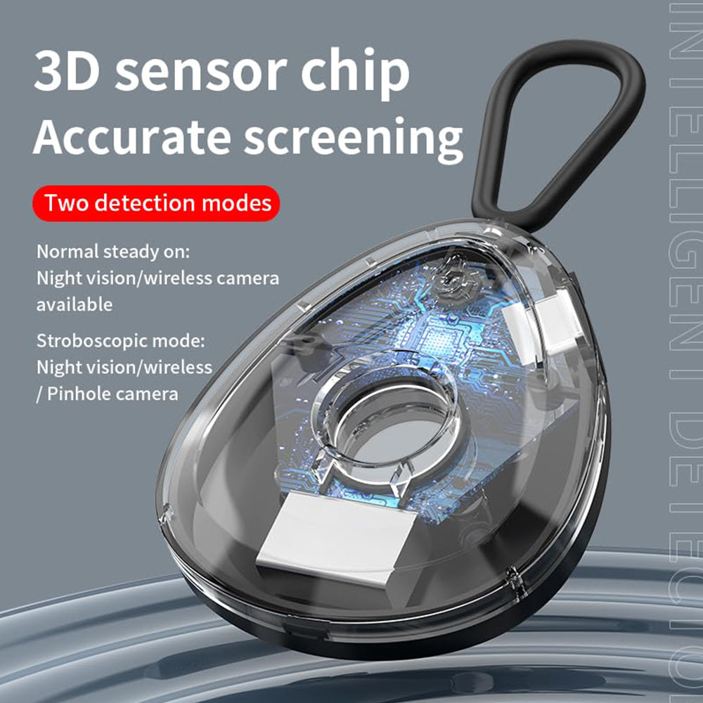 Dollcini Mini Rejtett Kameradetektor – Hordozható, Utazáshoz