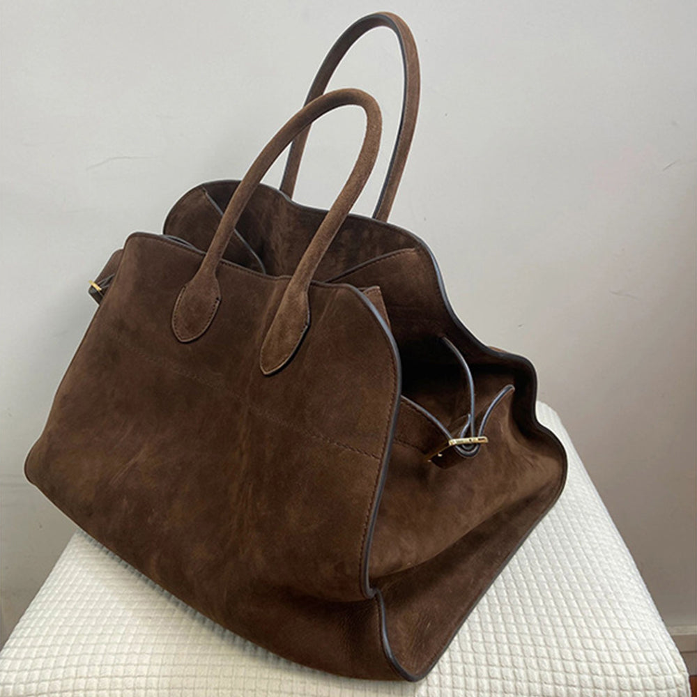 Dollcini Velúr Női Kézitáska – Nagyméretű, Olasz Stílusú