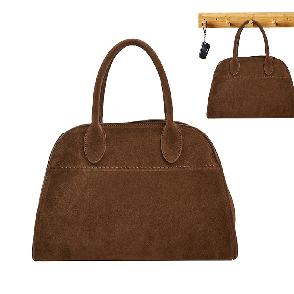 Dollcini Velúr Női Kézitáska – Nagyméretű, Olasz Stílusú