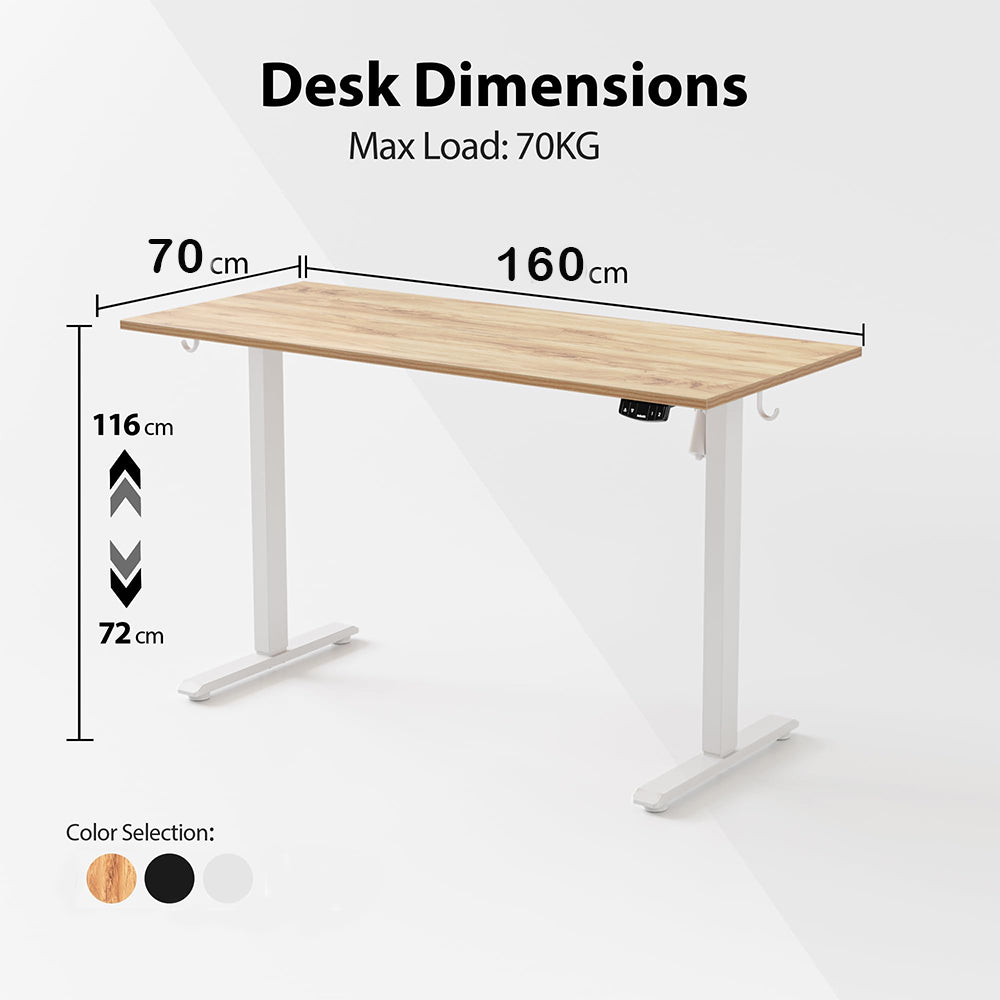 Dollcini Otthon Állítható Íróasztal – Elektromos, USB Porttal