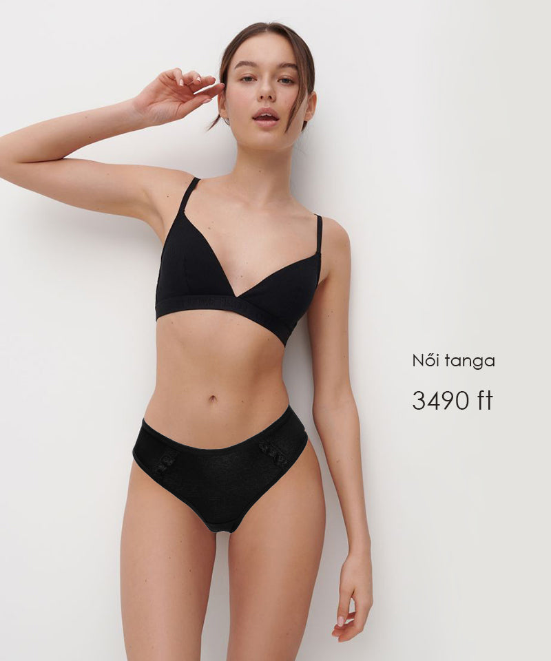 Dollcini,Tanga női bugyi,95% Pamut + Spandex-Többszínű, 6 db-os Csomag,34072