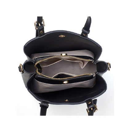 Dollcini Női Táska és Pénztárca Szett – Stílusos, Kockás Műbőr Kézitáska