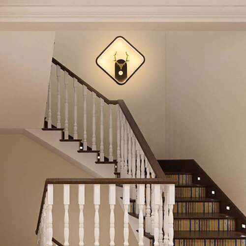 Dollcini Otthon Modern LED Fali Lámpa – Mozgásérzékelős, Dekor