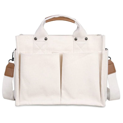 Dollcini Pamutvászon Válltáska – Könnyű és Tartós, Több Zsebbel