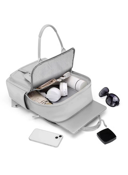 Dollcini, Unisex Üzleti Utazó Hátizsák – 16” Laptophoz, Bővíthető, Vízálló (36–55L)