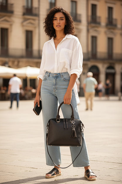 Dollcini 4 Részes Műbőr Táskaszett – Kézitáska és Válltáska