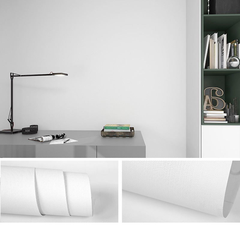 Dollcini Otthon Öntapadós Tapéta – Fehér Virágos Texturált, Dombornyomott