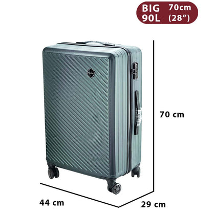 Dollcini Világjáró Bőrönd Szett – ABS, Több Méretben és Színben