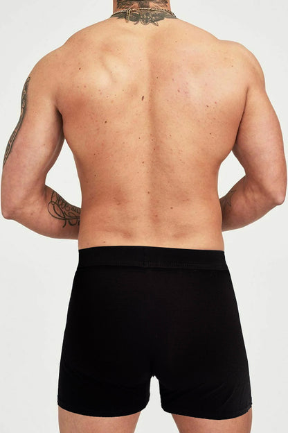 Dollcini Légáteresztő Pamut Férfi Boxeralsó - 95% Pamut, 3 darabos szett