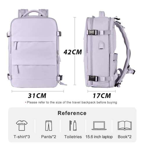 Dollcini Vízálló Férfi Utazóhátizsák – Karcálló, Dupla Cipzár