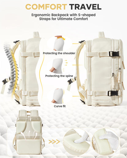 Dollcini Vízálló Férfi Utazóhátizsák – Karcálló, Dupla Cipzár