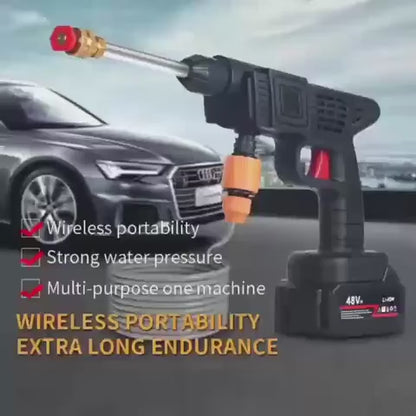 Dollcini Akkus Magasnyomású Mosó Szett – 40 Bar, 400W, Fekete