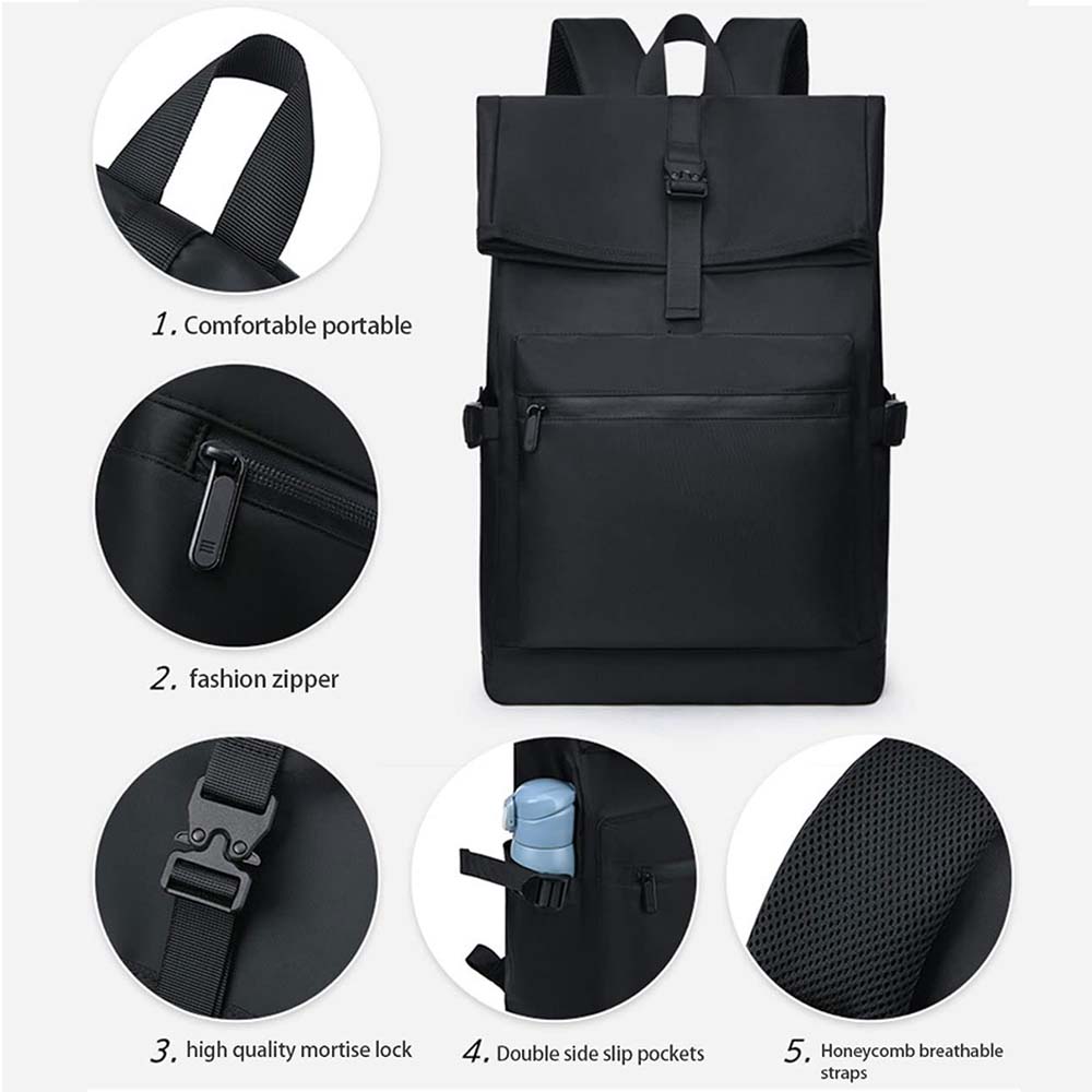 Dollcini Vízálló Férfi Üzleti Hátizsák – Nagy Kapacitású Utazóhátizsák