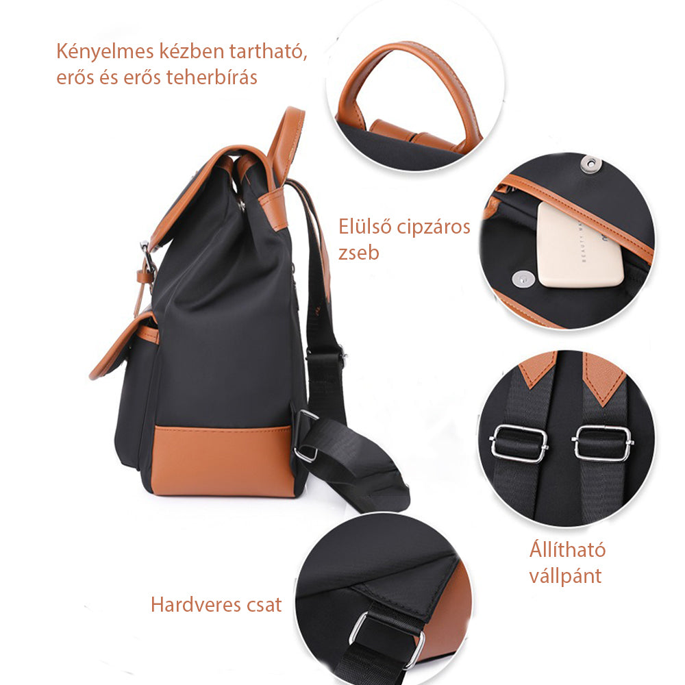 Dollcini Elegáns Női Campus Hátizsák – Vízálló és Tartós