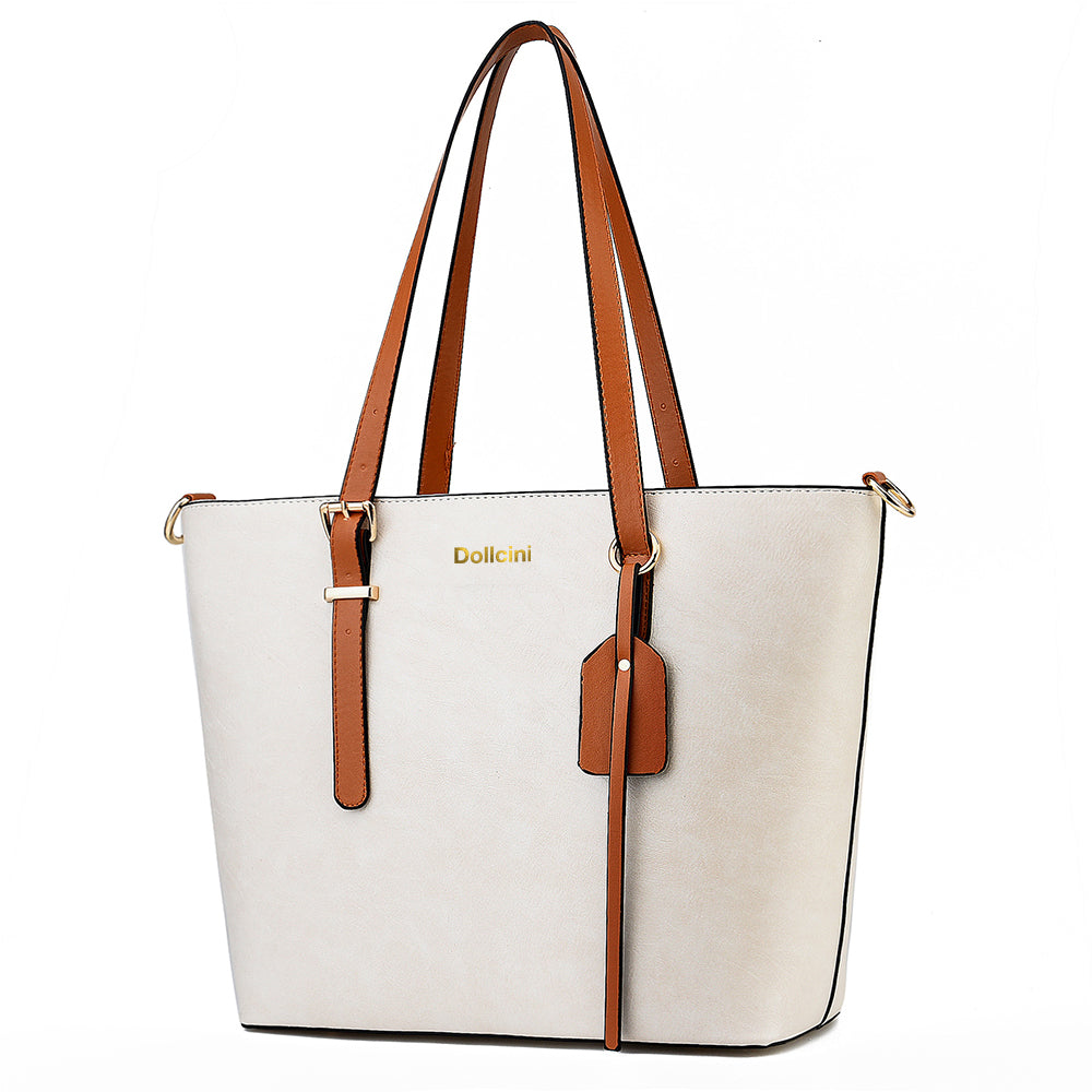 Dollcini Klasszikus Női Kézitáska – Vízálló Műbőr Válltáska